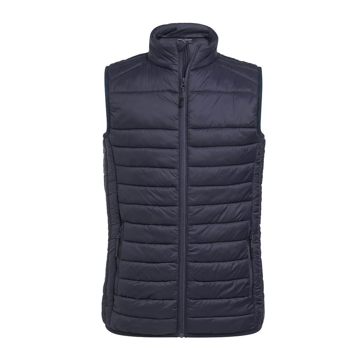 Navy - Front - Brook Taverner Unisex Adult Eugene Core Padded Gilet
