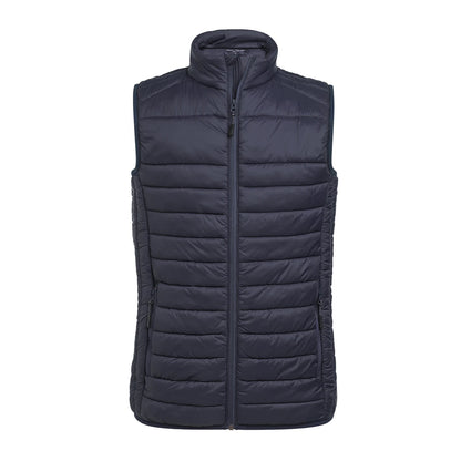 Navy - Front - Brook Taverner Unisex Adult Eugene Core Padded Gilet