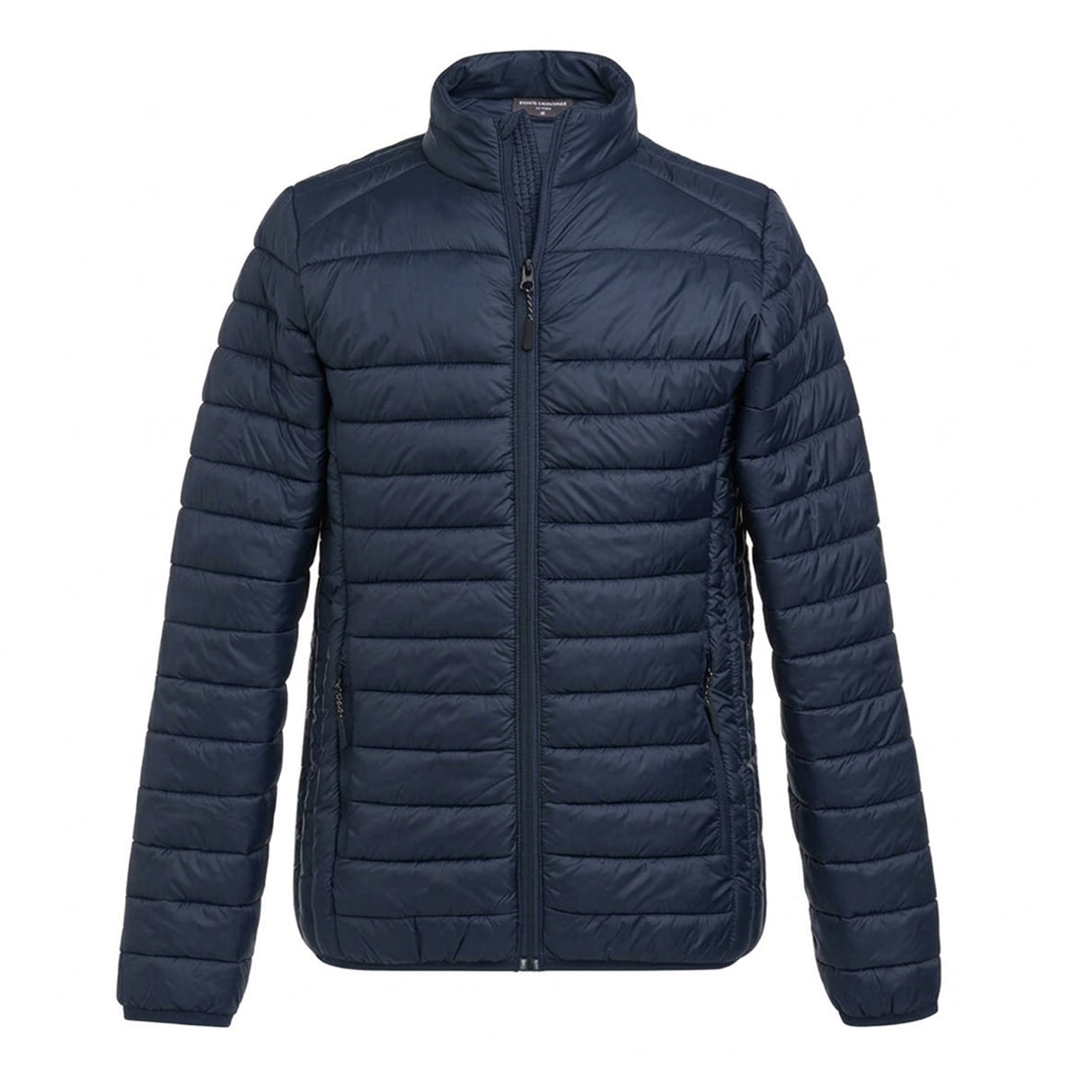 Navy - Front - Brook Taverner Mens Buffalo Core Padded Jacket