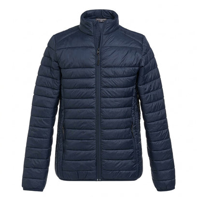 Navy - Front - Brook Taverner Mens Buffalo Core Padded Jacket