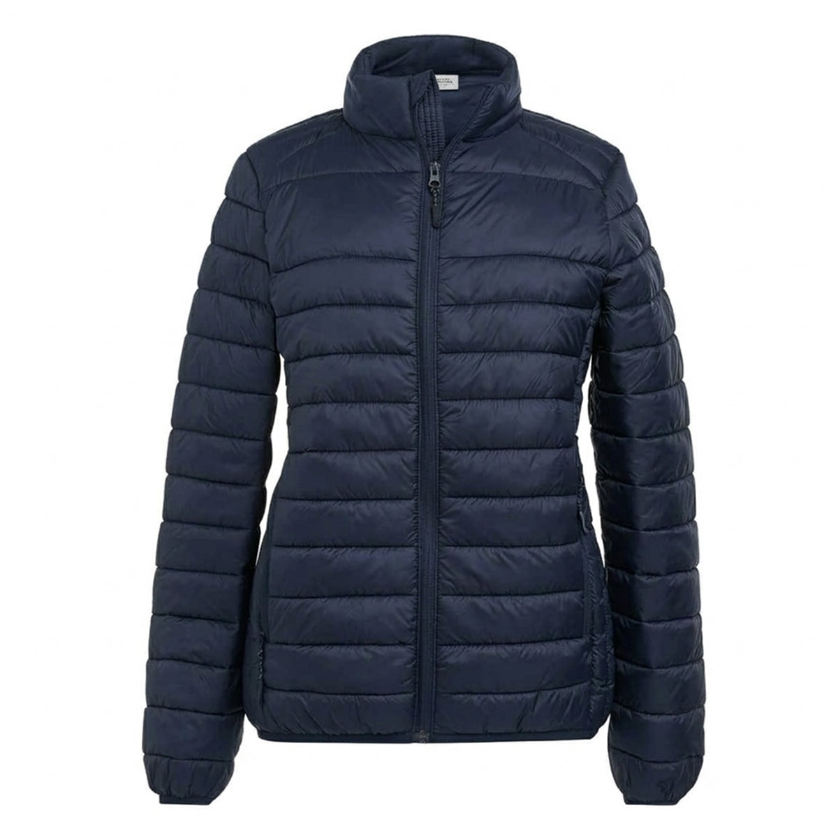 Navy - Front - Brook Taverner Womens-Ladies Venice Core Padded Jacket