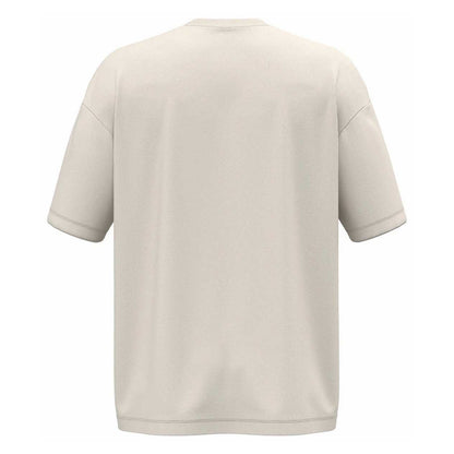 Ivory - Back - Native Spirit Mens Oversized T-Shirt
