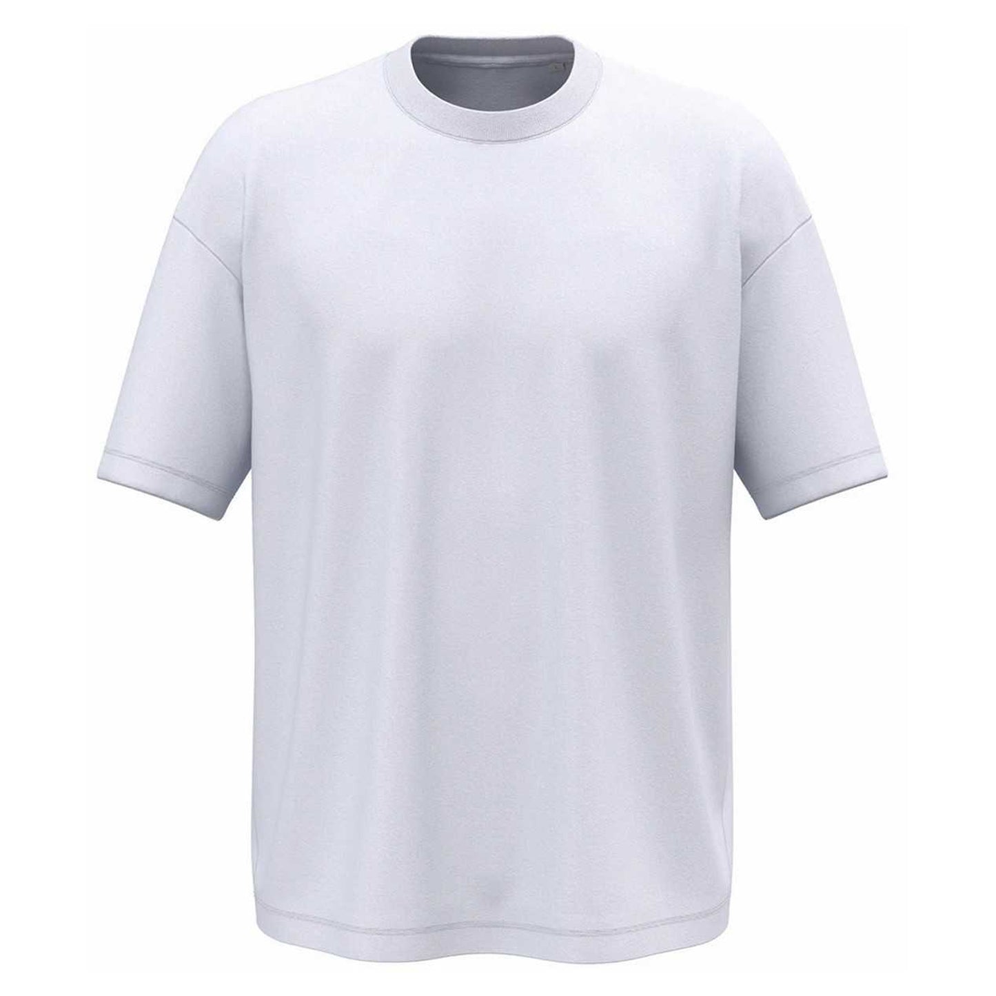 White - Front - Native Spirit Mens Oversized T-Shirt