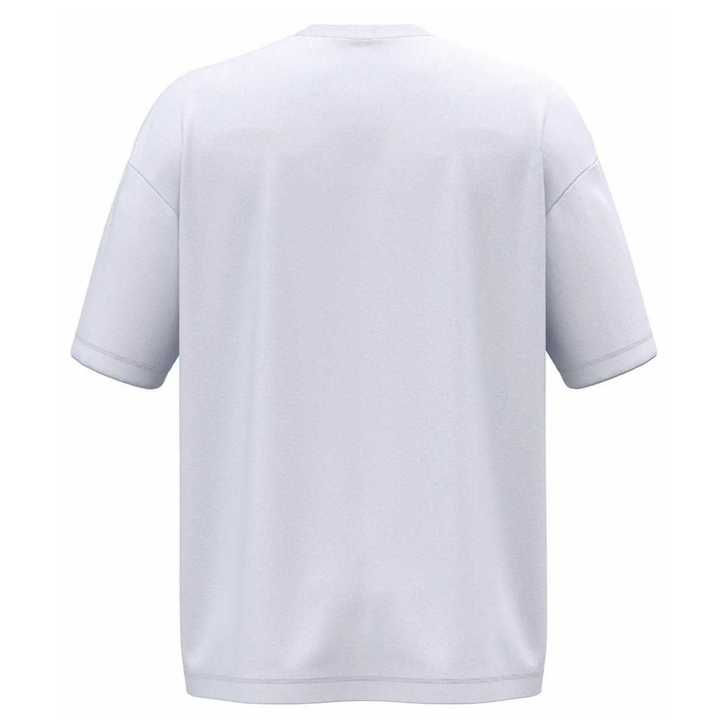 White - Back - Native Spirit Mens Oversized T-Shirt