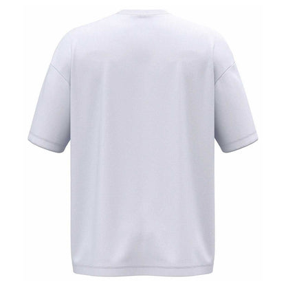 White - Back - Native Spirit Mens Oversized T-Shirt