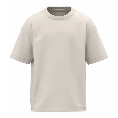 Ivory - Front - Native Spirit Childrens-Kids Oversized T-Shirt