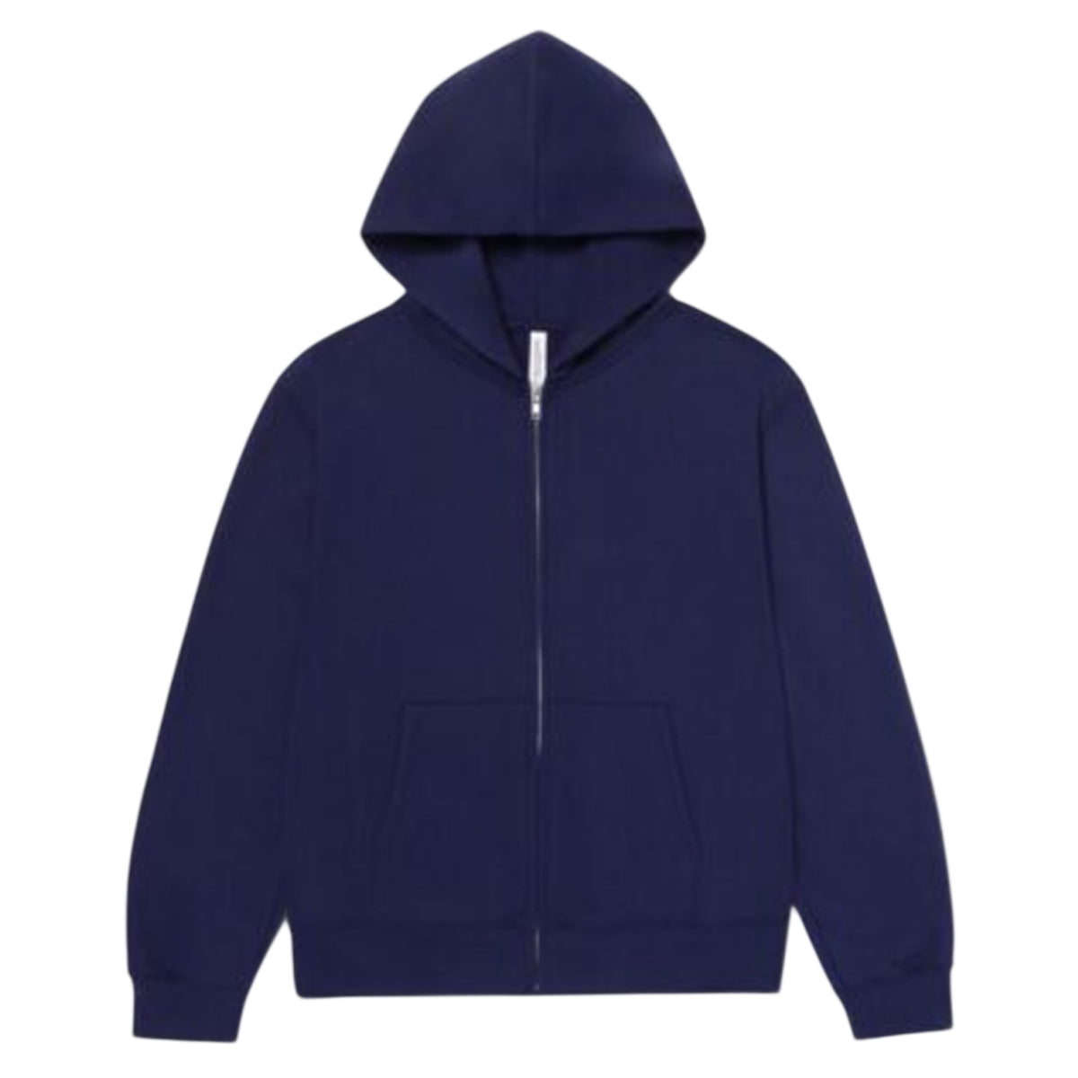 Navy - Front - Bella + Canvas Unisex Adult Heavyweight Heavy Full Zip Hoodie