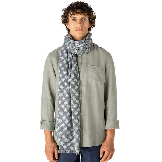 Green - Front - Spasso Sunburst Scarf