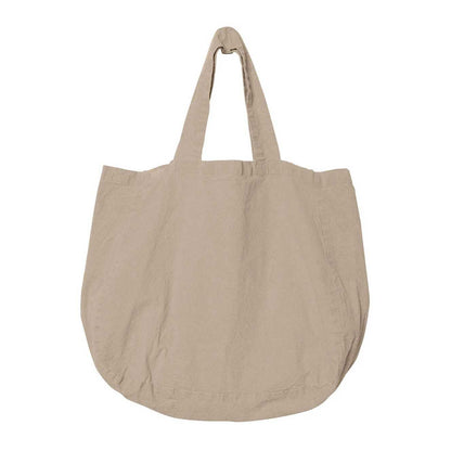 Wet Sand - Front - Spasso Linen Shopper Bag