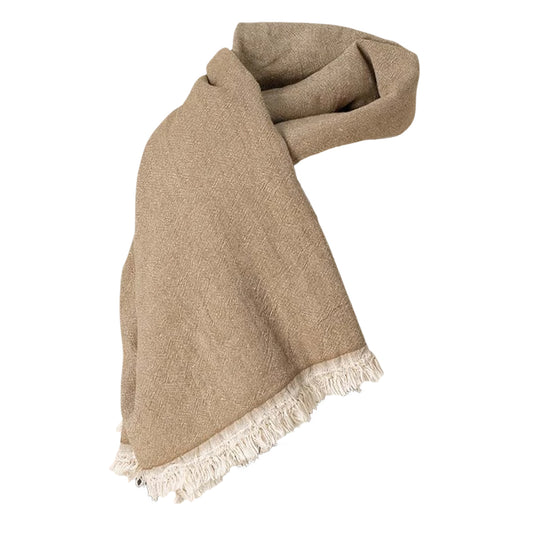 Cedar-Brown Heather - Front - Spasso Plain Fouta