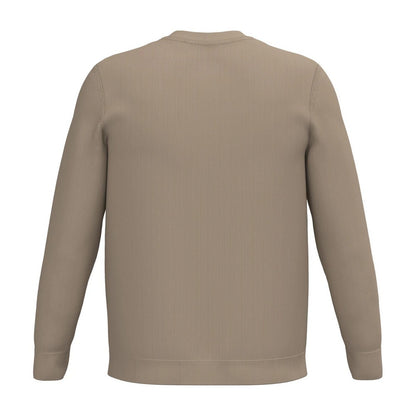 Wet Sand - Back - Spasso Mens Round Neck Jumper