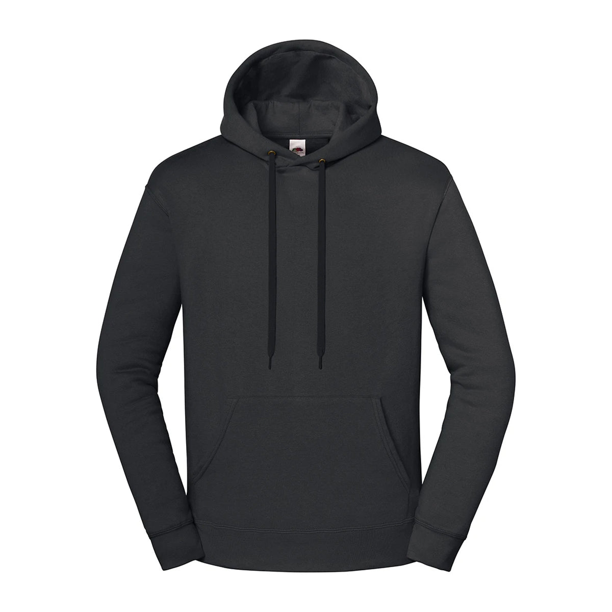 Light Graphite - Front - Fruit of the Loom Unisex Adult Iconic Premium Hooded Sweatshirt
