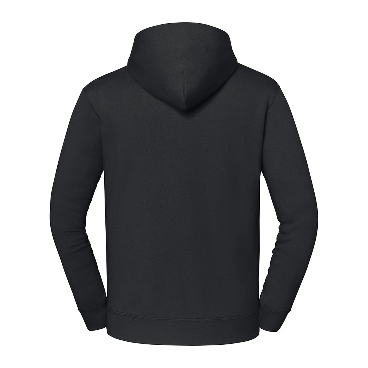 Light Graphite - Back - Fruit of the Loom Unisex Adult Iconic Premium Hooded Sweatshirt