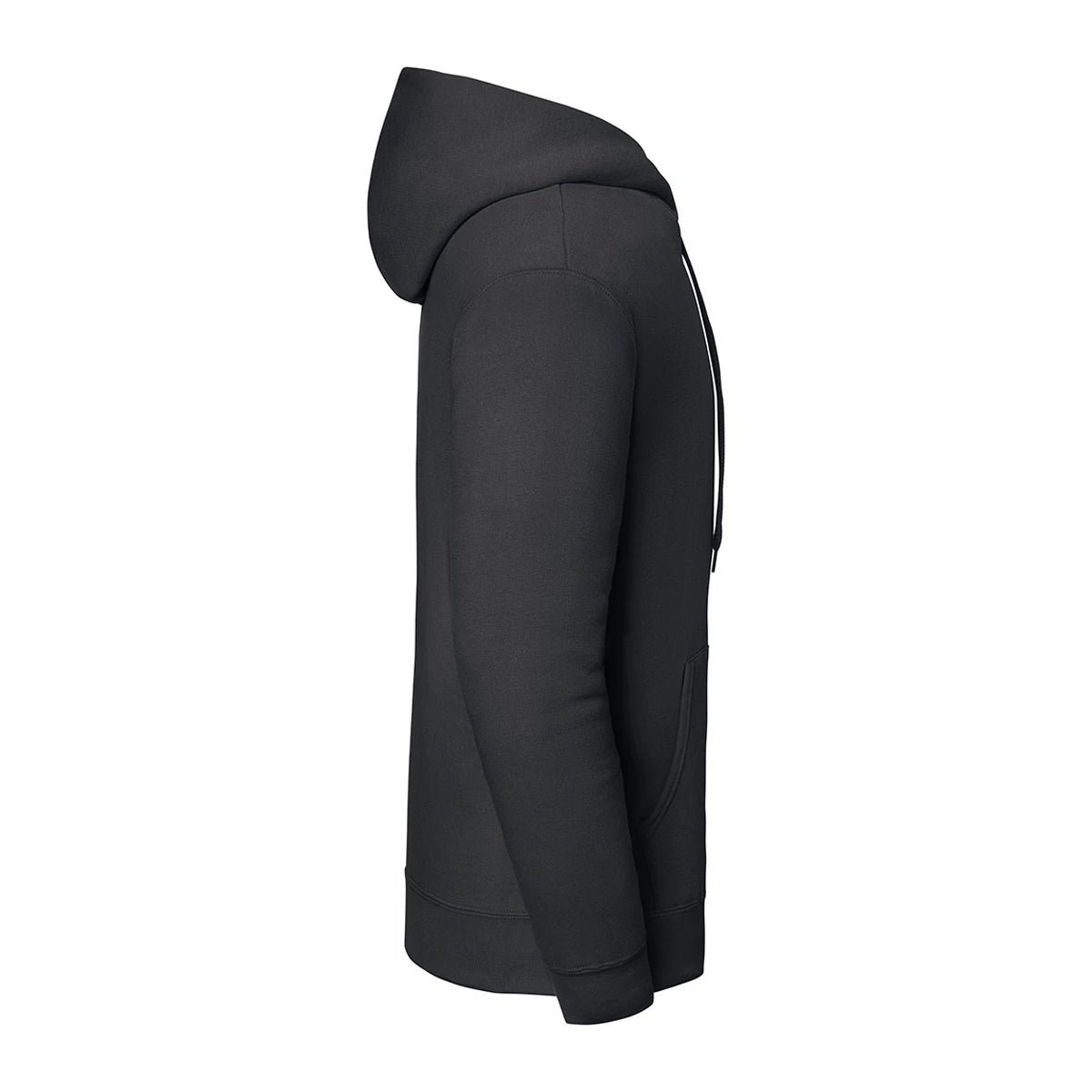 Light Graphite - Side - Fruit of the Loom Unisex Adult Iconic Premium Hooded Sweatshirt