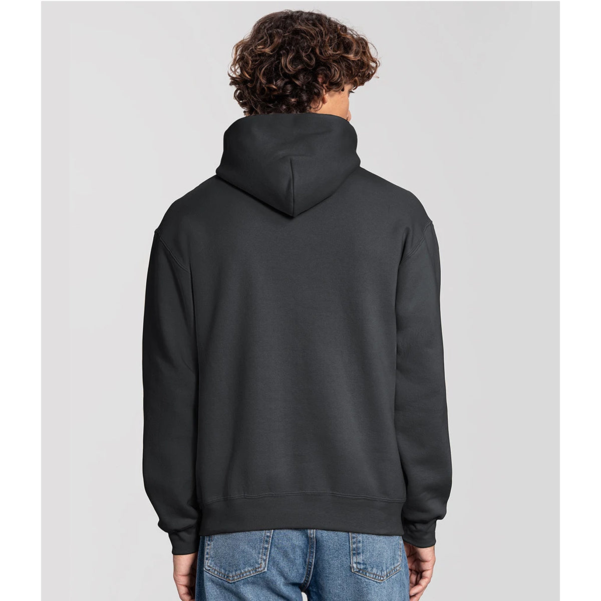 Light Graphite - Pack Shot - Fruit of the Loom Unisex Adult Iconic Premium Hooded Sweatshirt