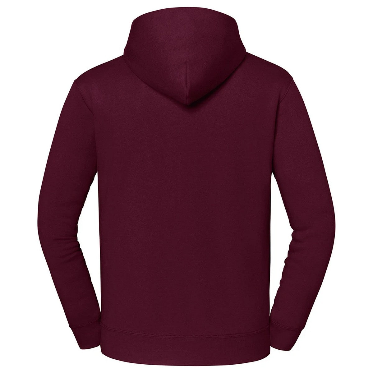 Burgundy - Back - Fruit of the Loom Unisex Adult Iconic Premium Hooded Sweatshirt