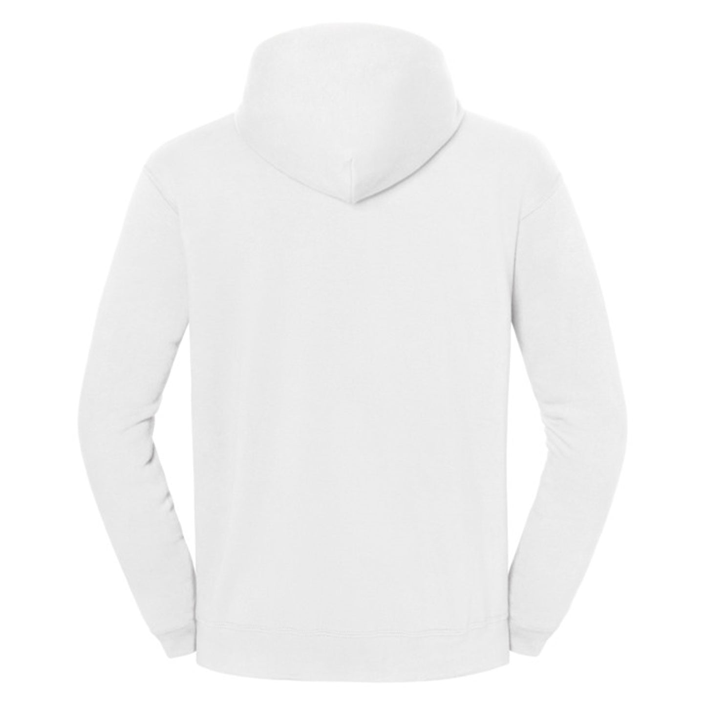 White - Back - Fruit of the Loom Mens Iconic Premium Hooded Sweat Jacket