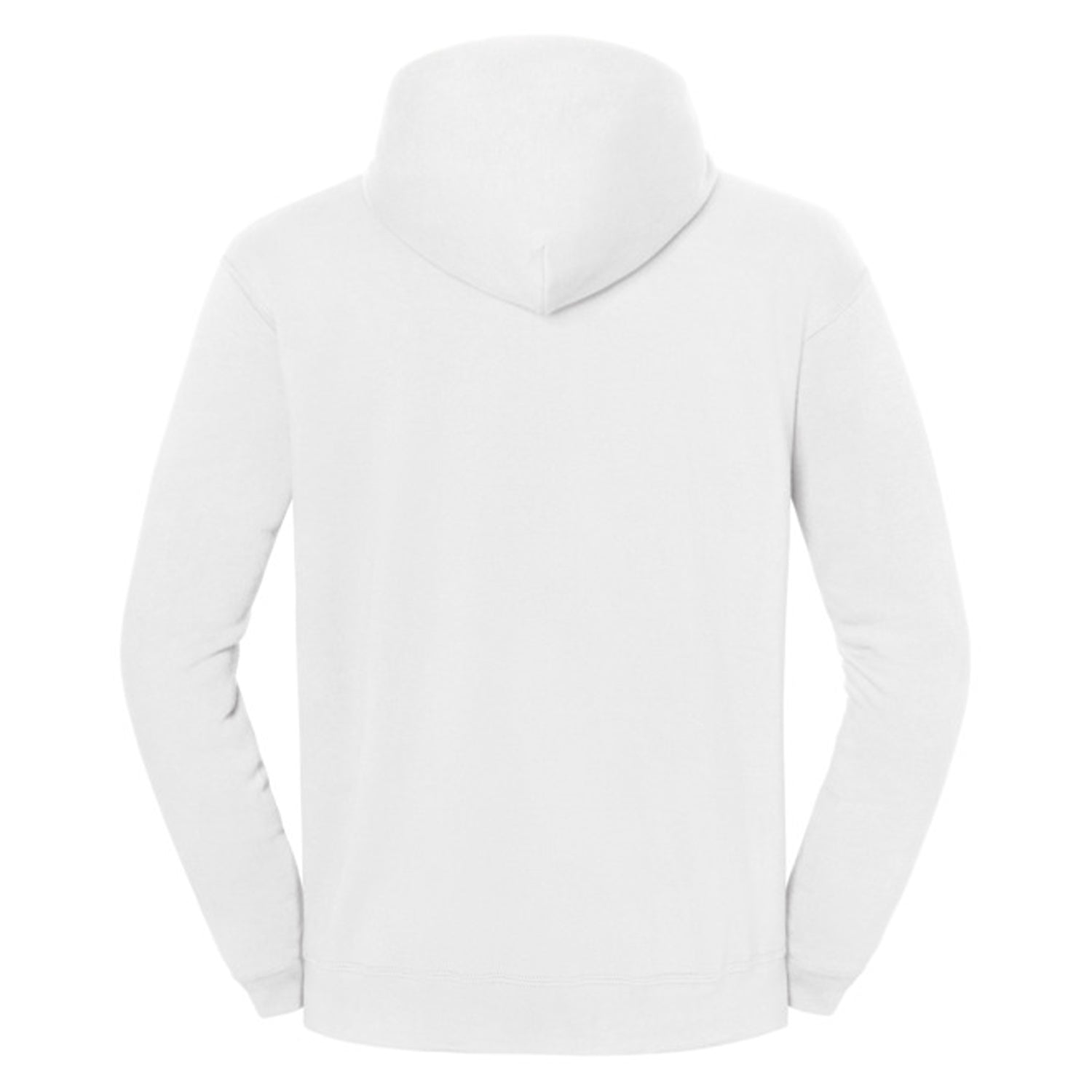 White - Back - Fruit of the Loom Mens Iconic Premium Hooded Sweat Jacket