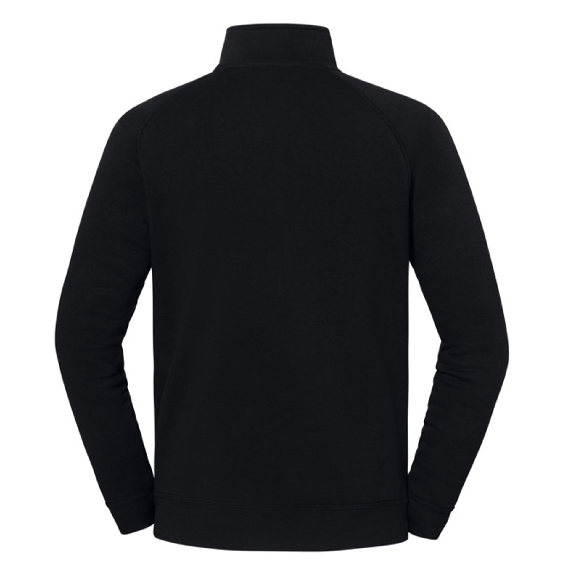 Black - Back - Fruit of the Loom Mens Iconic Premium Sweat Jacket