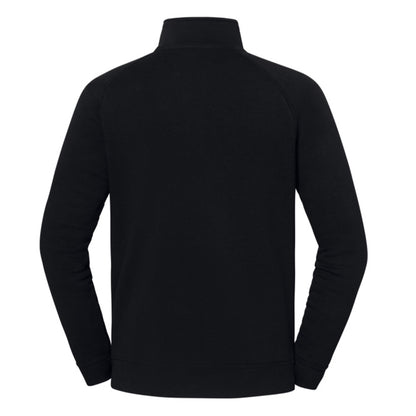Black - Back - Fruit of the Loom Mens Iconic Premium Sweat Jacket