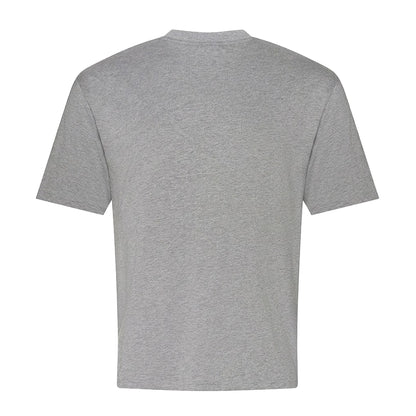 Heather Grey - Back - Awdis Mens Heavyweight Boxy T-Shirt