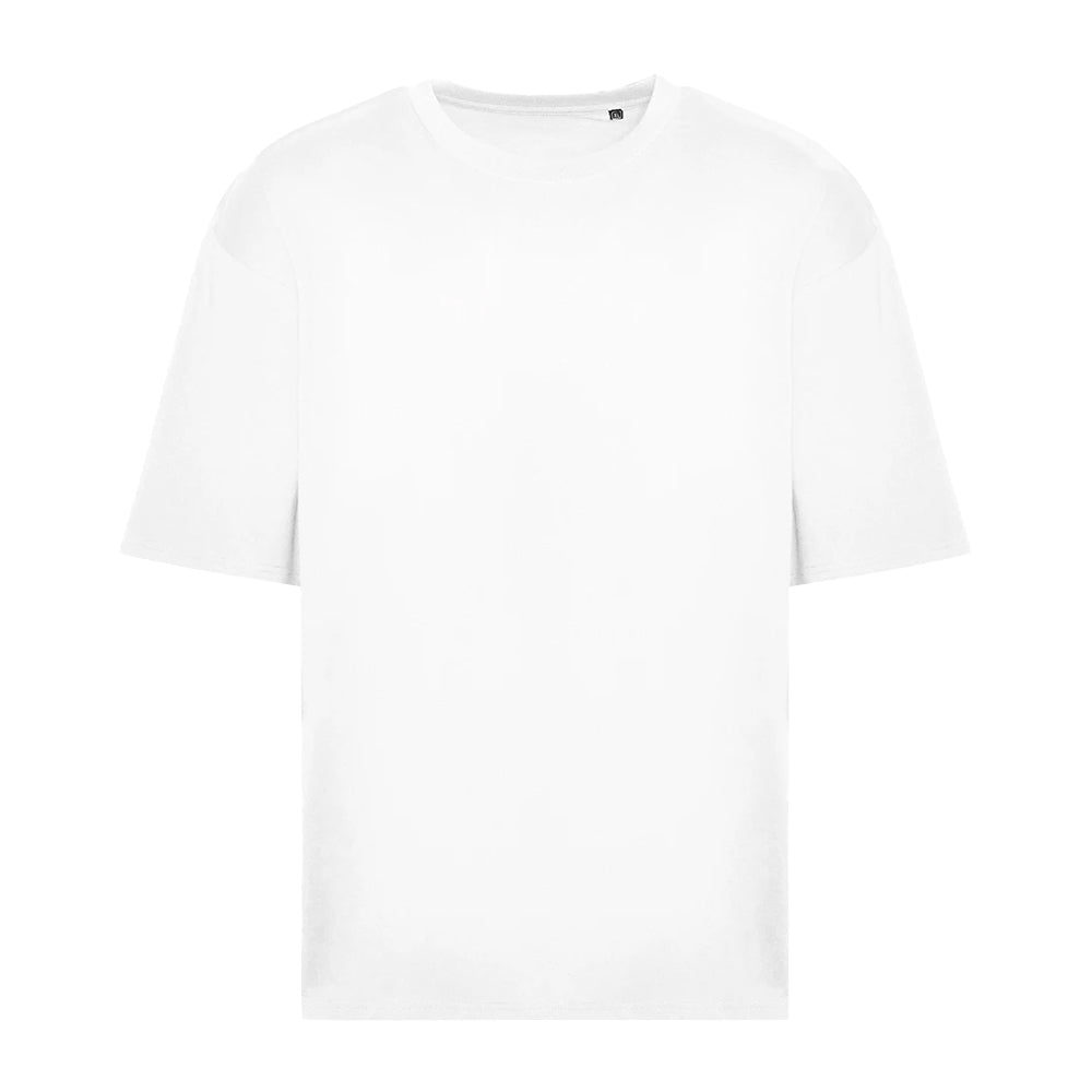 Arctic White - Front - Awdis Mens Heavyweight Boxy T-Shirt