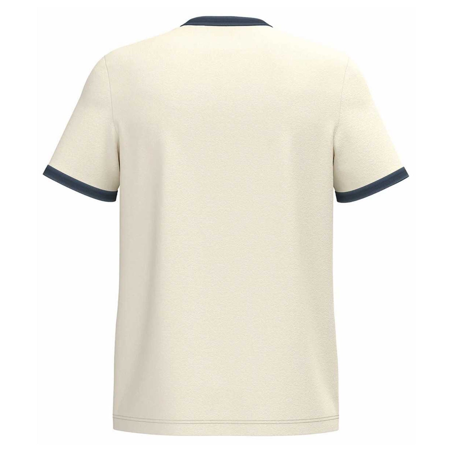 Ivory-Washed Navy - Back - Native Spirit Mens Ringer T-Shirt