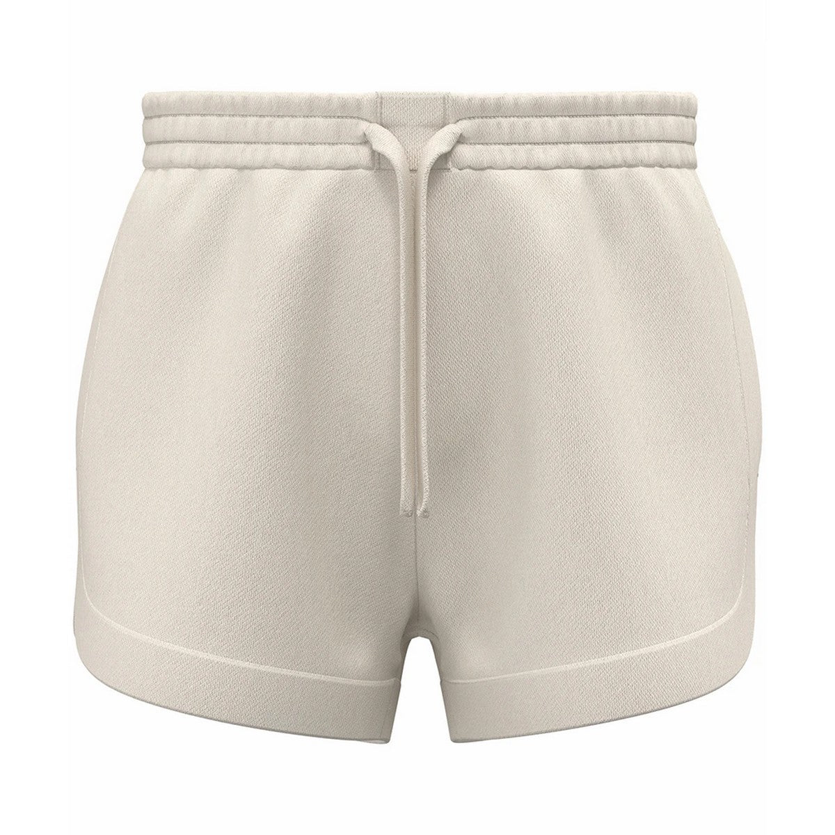 Ivory - Front - Native Spirit Womens-Ladies French Terry Shorts