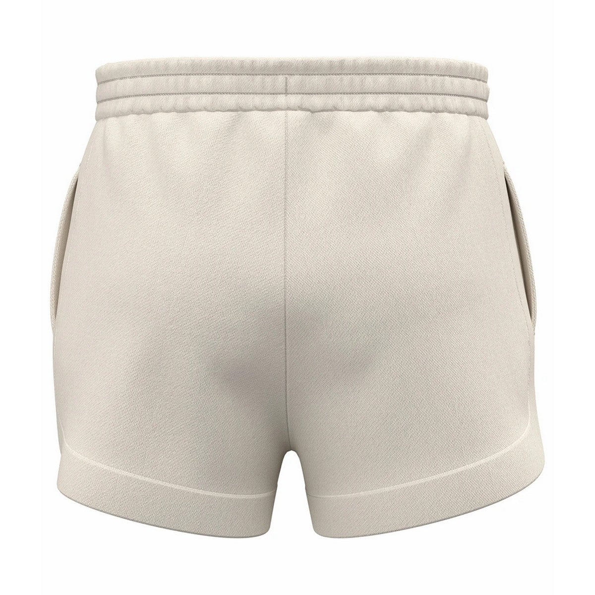 Ivory - Back - Native Spirit Womens-Ladies French Terry Shorts