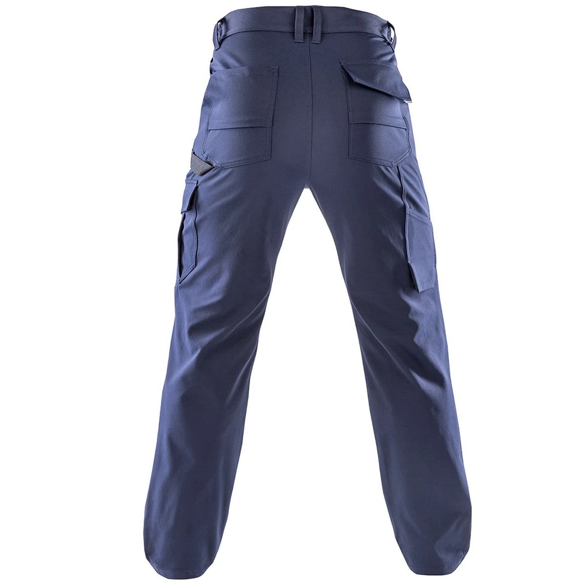 Navy - Back - Result Recycled Mens Dynamic Stretch Work Trousers