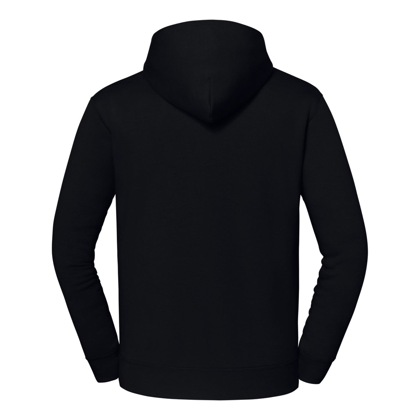 Black - Back - Fruit of the Loom Unisex Adult Iconic Premium Hoodie