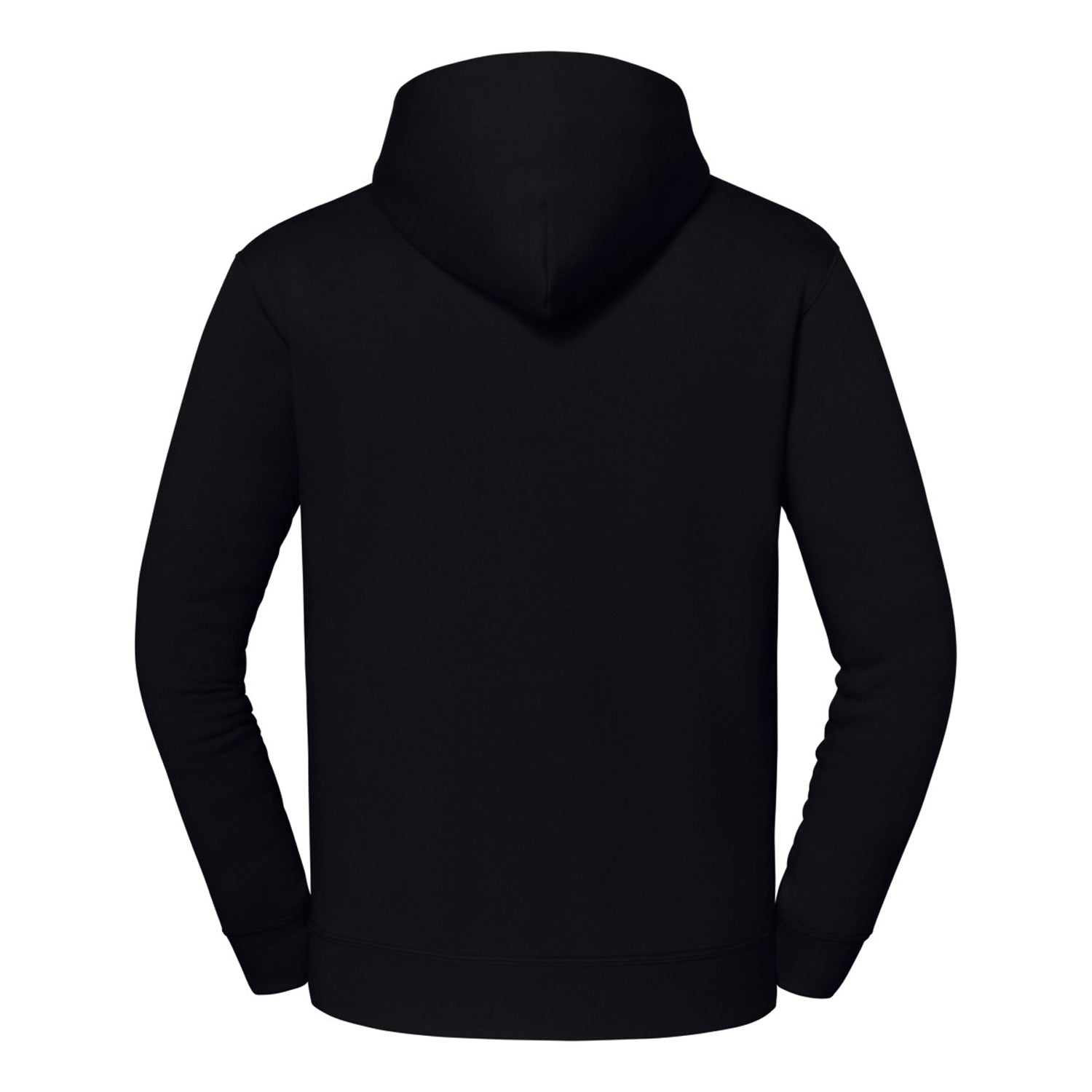 Black - Back - Fruit of the Loom Unisex Adult Iconic Premium Hoodie