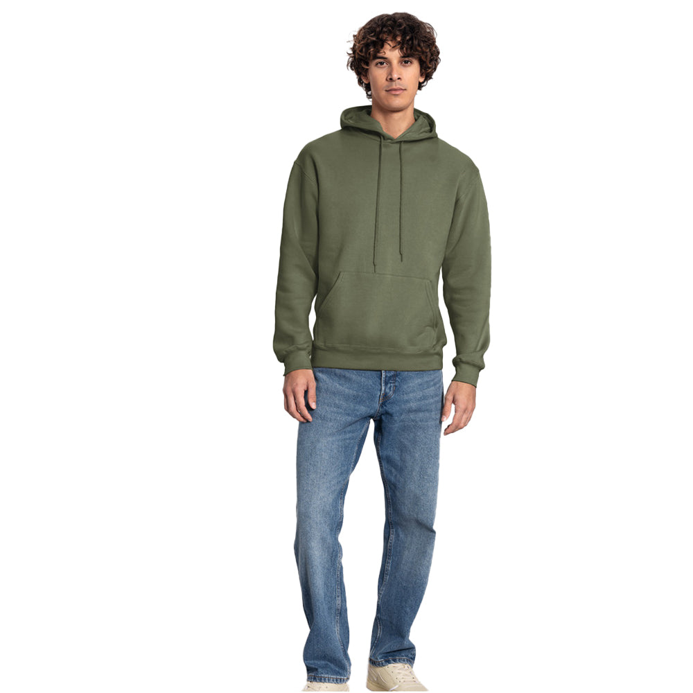 Classic Olive - Lifestyle - Fruit of the Loom Unisex Adult Iconic Premium Hoodie