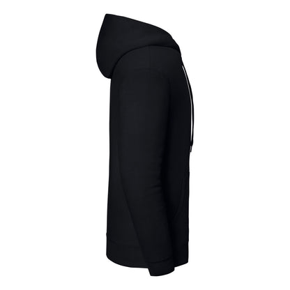 Black - Side - Fruit of the Loom Unisex Adult Iconic Premium Hoodie