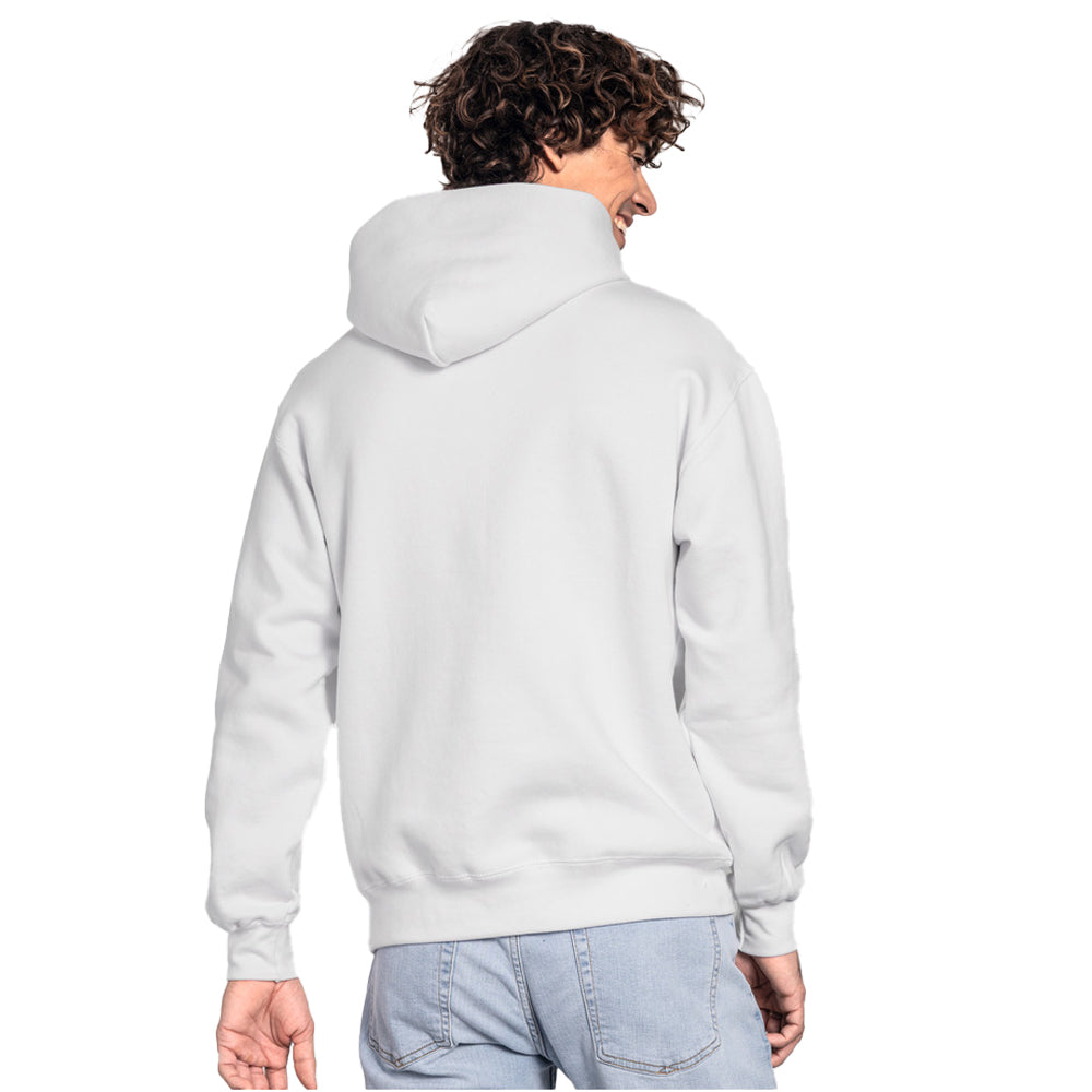 White - Back - Fruit of the Loom Unisex Adult Iconic Premium Hoodie