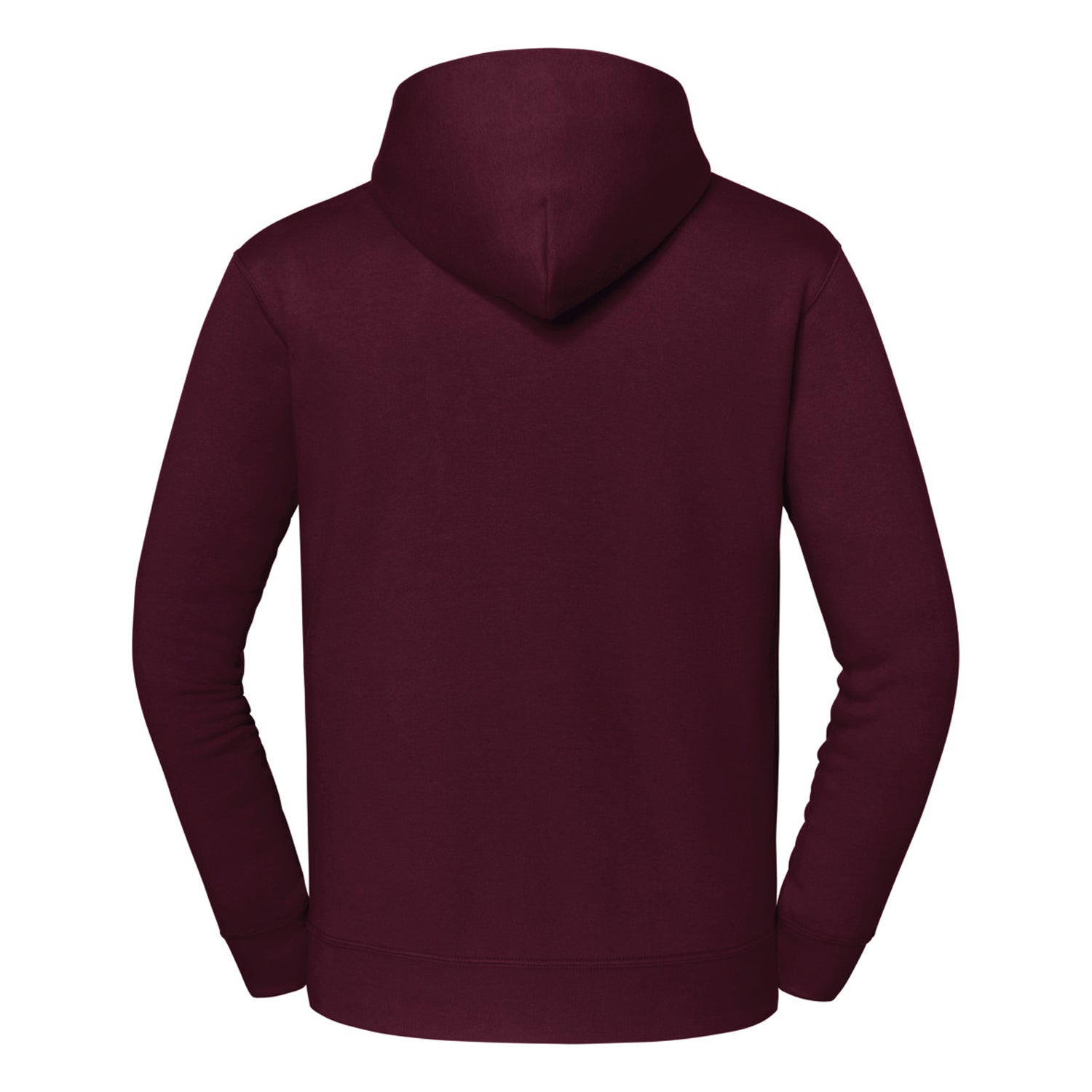 Burgundy - Back - Fruit of the Loom Unisex Adult Iconic Premium Hoodie