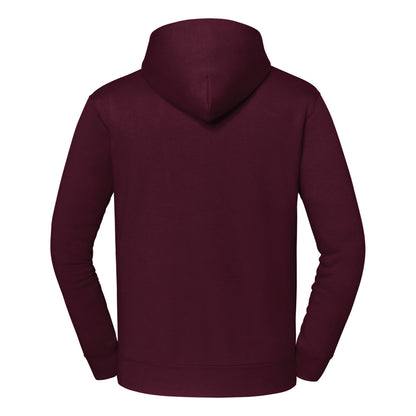 Burgundy - Back - Fruit of the Loom Unisex Adult Iconic Premium Hoodie