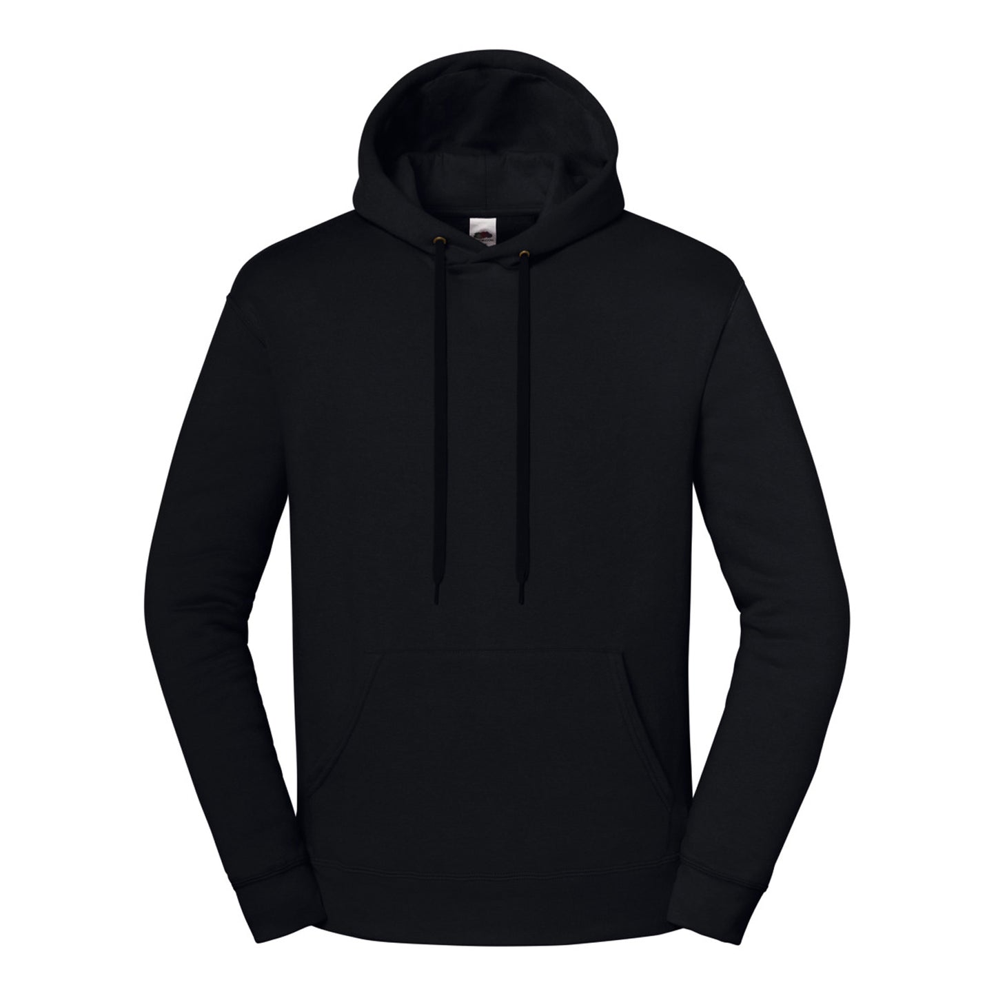 Black - Front - Fruit of the Loom Unisex Adult Iconic Premium Hoodie