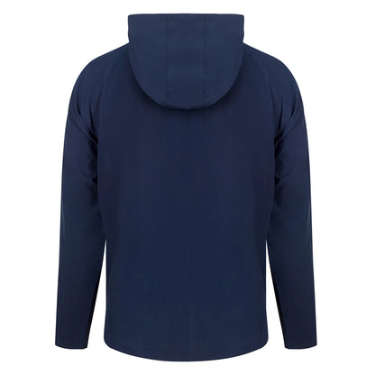 Navy - Back - Tombo Unisex Adult Technical Full Zip Hoodie