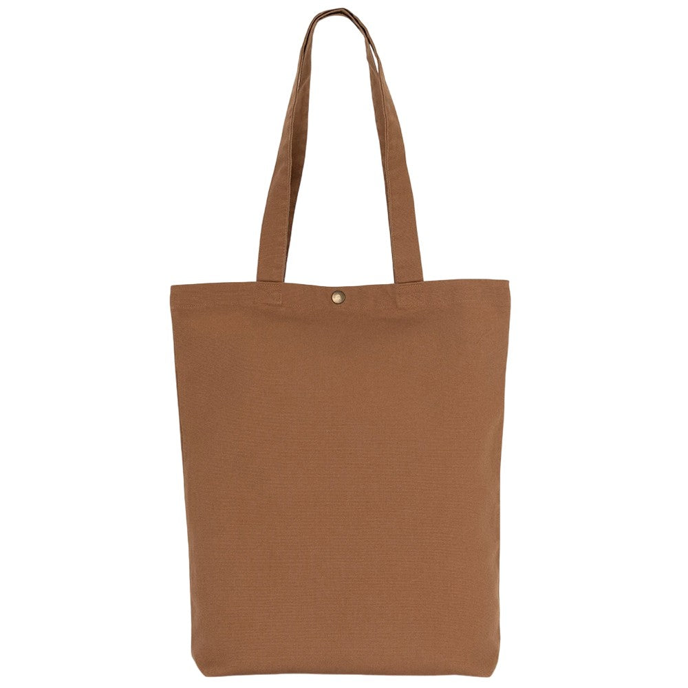 Cinnamon - Front - Kimood Cotton Washed 13L Tote Bag