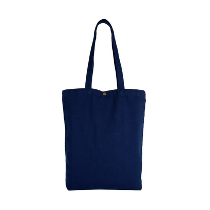 Navy - Front - Kimood Cotton Washed 13L Tote Bag