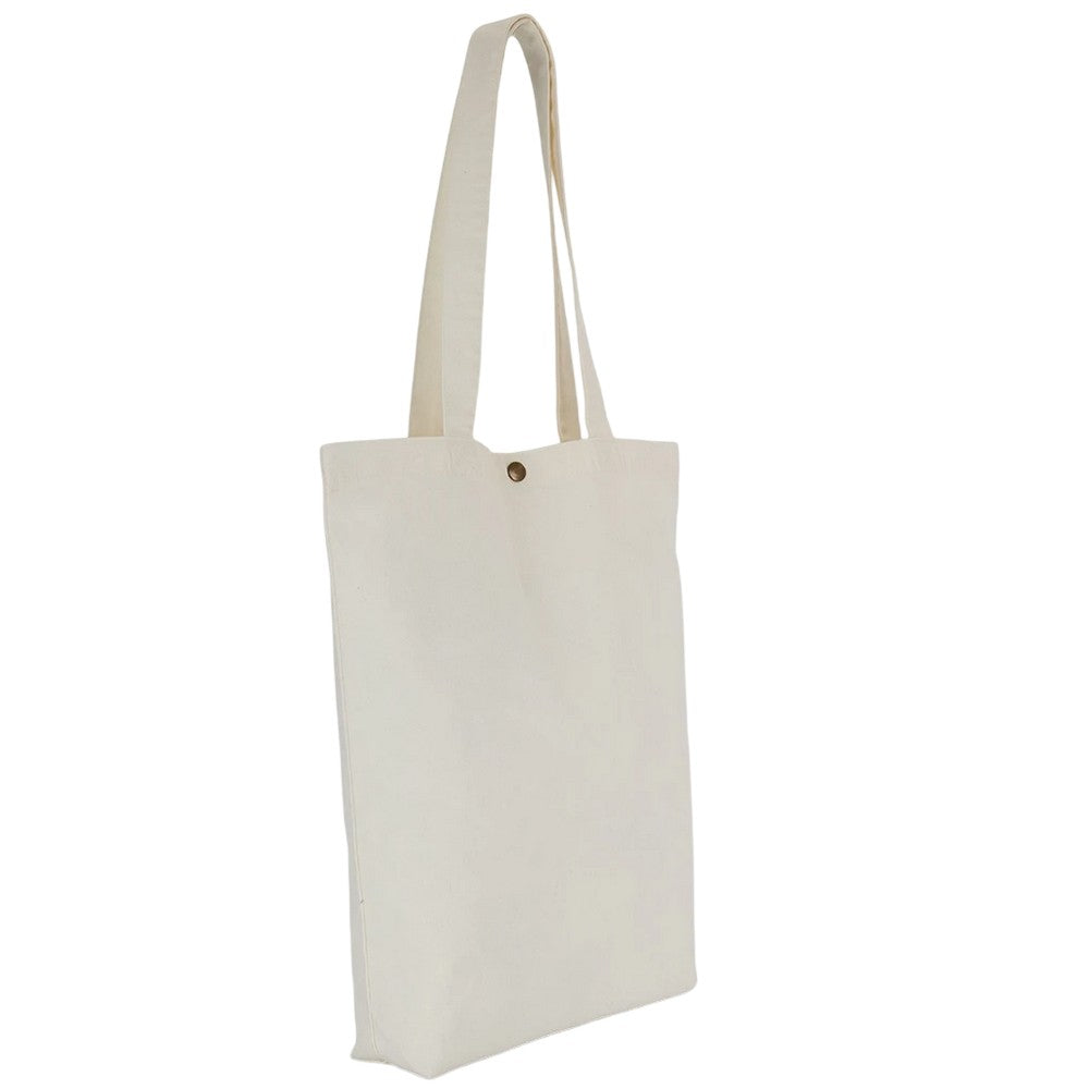 Ivory - Back - Kimood Cotton Washed 13L Tote Bag