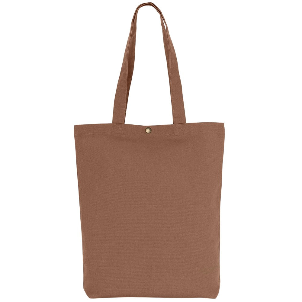Russet - Front - Kimood Cotton Washed 13L Tote Bag