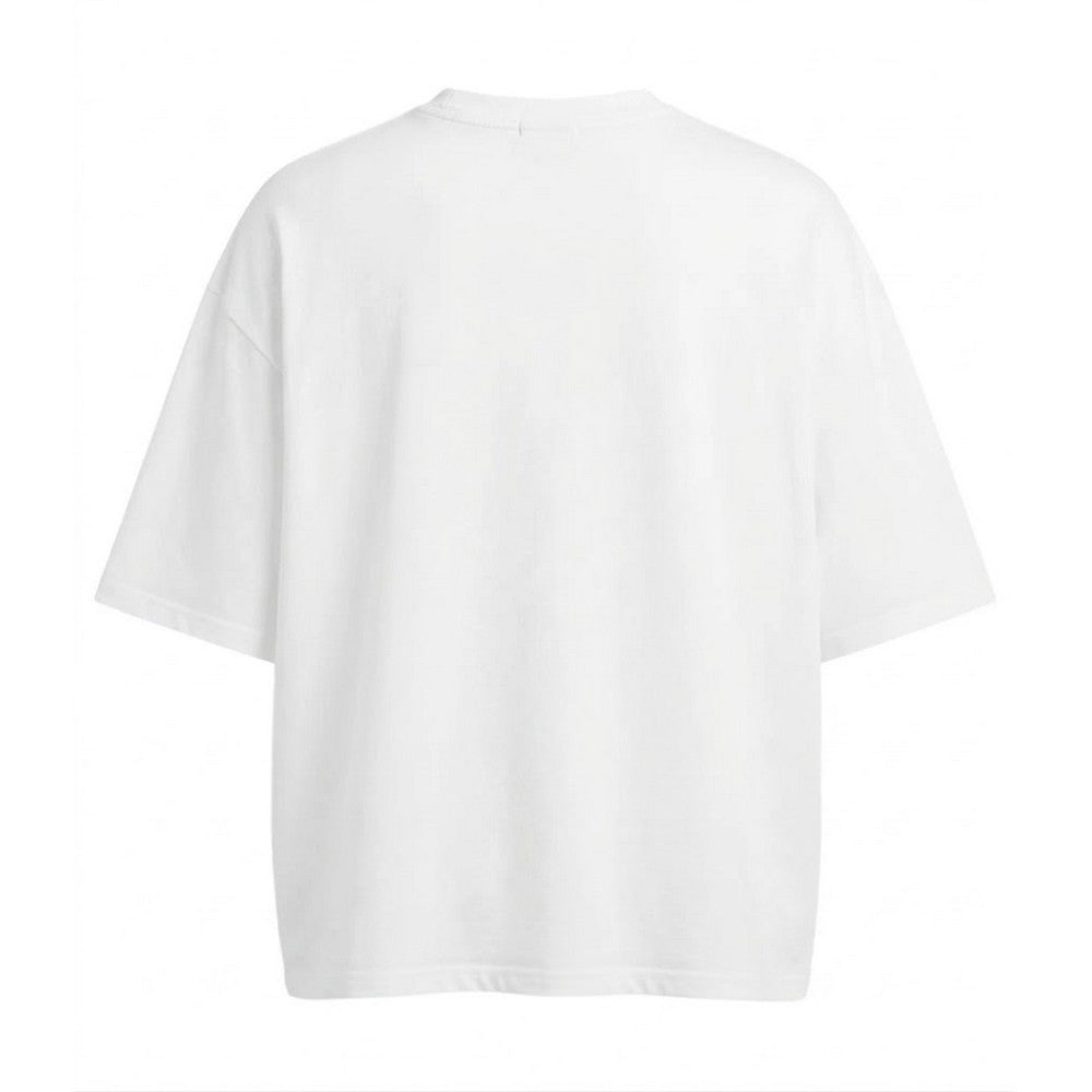 Arctic White - Back - Awdis Mens Boxy Heavyweight Cropped T-Shirt