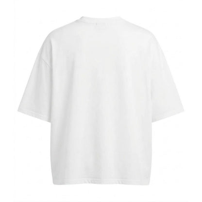 Arctic White - Back - Awdis Mens Boxy Heavyweight Cropped T-Shirt