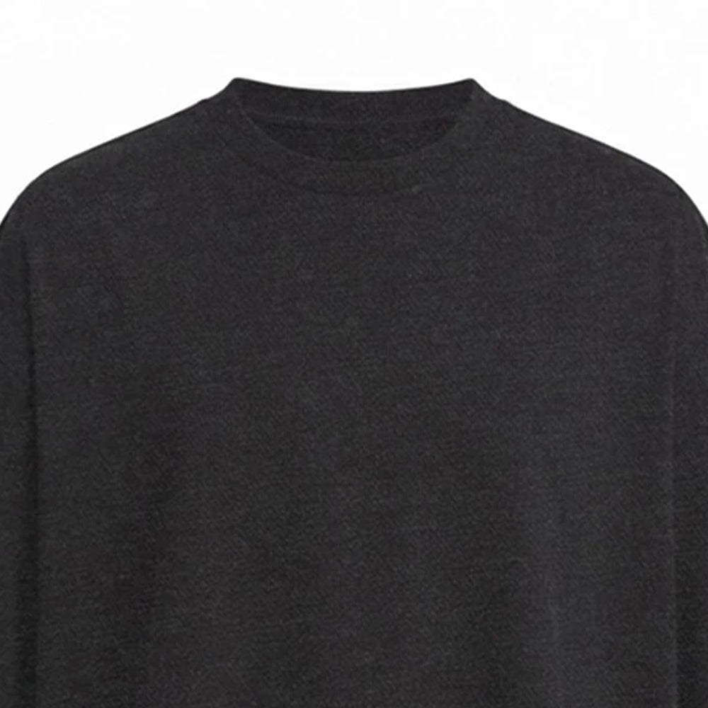 Washed Black - Side - Awdis Mens Boxy Heavyweight Cropped T-Shirt