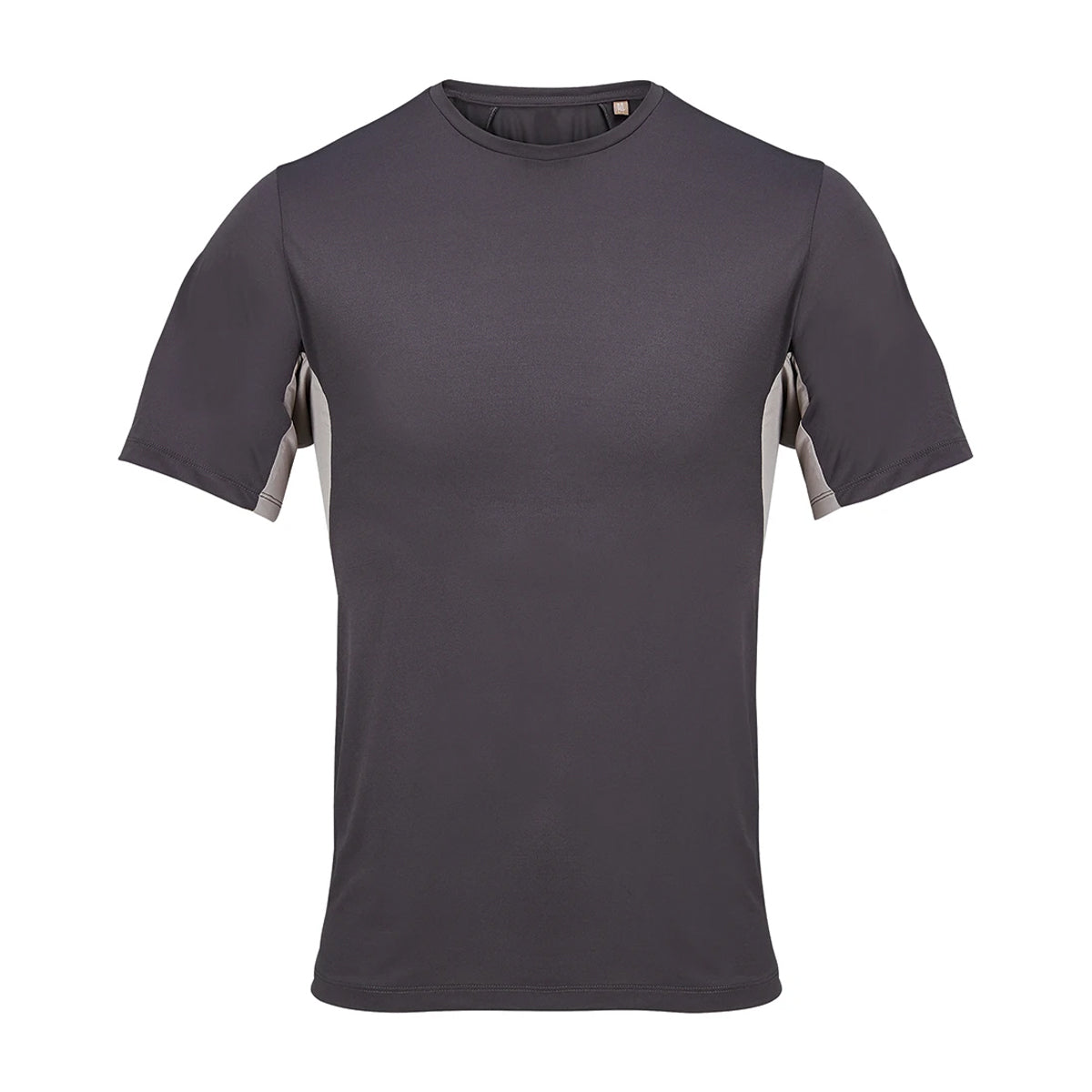 Dark Grey-Light Grey - Front - SOLS Unisex Adult Performance Storm T-Shirt