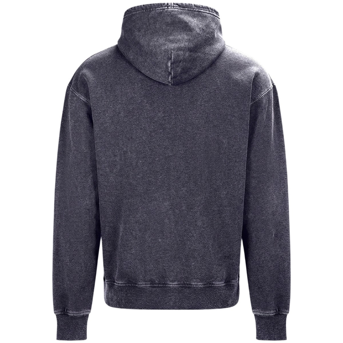 Washed Grey - Back - Awdis Unisex Adult Vintage Washed Hoodie