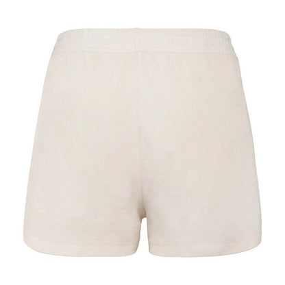 Ivory - Back - Native Spirit Womens-Ladies Terrycloth Shorts