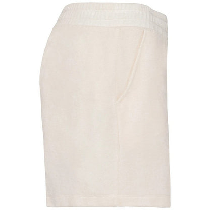Ivory - Side - Native Spirit Womens-Ladies Terrycloth Shorts